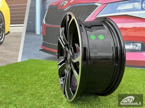 Ratlankis R15x6  4X108  ET  25  65.1  A5108  Black Polished (MB)  For CITRO  (P)