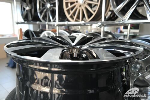 Ratlankis R20x8.5  5X120  ET  45  65.1  A5377  Black Polished (MB)  For VW  (P)