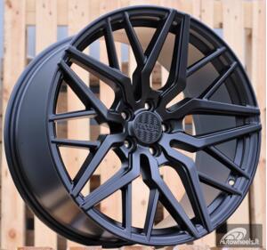 Ratlankis R19x8.5  5X120  ET  33  72.6  A5478  (HX035)  Black Half Matt (BLHM)  For HAXER  (P)  (Rear+Front)