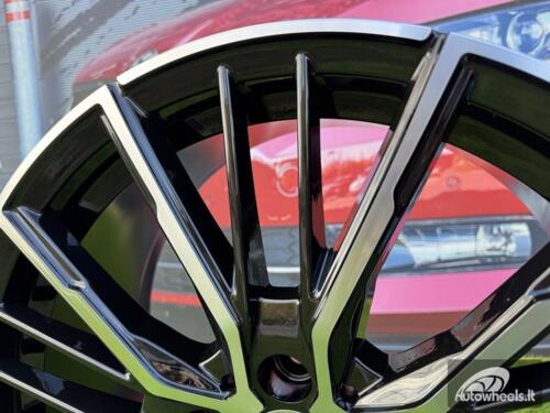 Ratlankis R19x8  5X120  ET  45  72.6  A5824  Black Polished (MB)  For BMW  (P)  ())