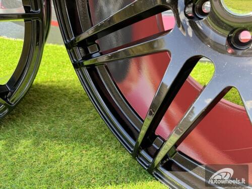 Ratlankis R22x10.5  5X120  ET  40  74.1  A6114  Black (BL)  For BMW  (P)  (Rear+Front)