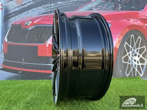 Ratlankis R20x8  5X112  ET  30  66.6  A7065  (BY1356)  Black Polished (MB)  For BMW  (P+Z2)