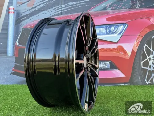 Ratlankis R20x8  5X112  ET  30  66.6  A7065  (BY1356)  Black Polished (MB)  For BMW  (P+Z2)