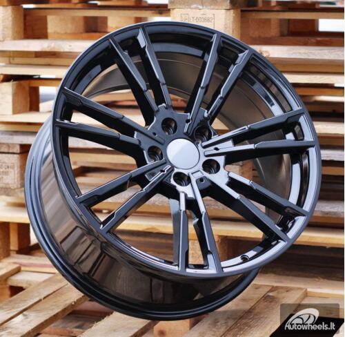Ratlankis R20x8  5X112  ET  30  66.6  A7065  (BY1356)  Black (BL)  For BMW  (Z1)  (Rear+Front)