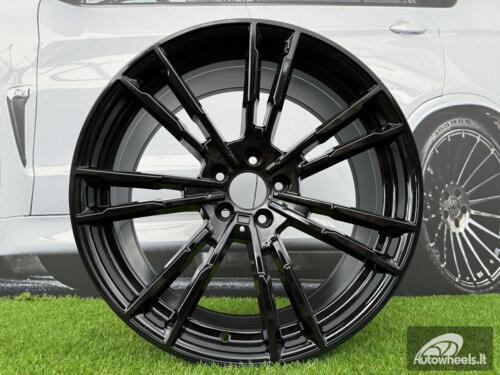 Ratlankis R20x9  5X112  ET  44  66.6  A7065  (BY1356)  Black (BL)  For BMW  (Z2)  (Rear+Front)