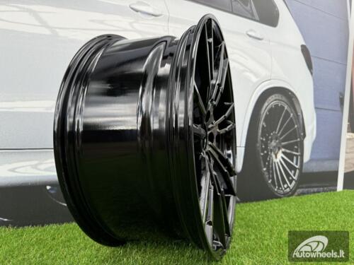 Ratlankis R20x9  5X112  ET  44  66.6  A7065  (BY1356)  Black (BL)  For BMW  (Z2)  (Rear+Front)