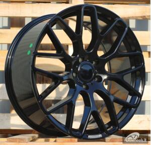 Ratlankis R22x10  5X130  ET  46  84.1  AT967  Black (BL)  For MER  (P)  (STYLE BRABUS)