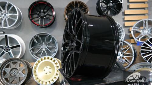 Ratlankis R22x10  5X130  ET  33  84.1  AT967  Black (BL)  For MER  (P)  (BRABUS Style)