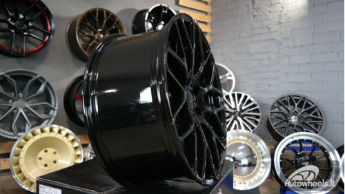 Ratlankis R22x10  5X130  ET  33  84.1  AT967  Black (BL)  For MER  (P)  (BRABUS Style)