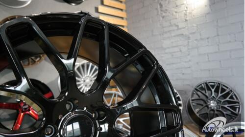 Ratlankis R22x10  5X130  ET  33  84.1  AT967  Black (BL)  For MER  (P)  (BRABUS Style)