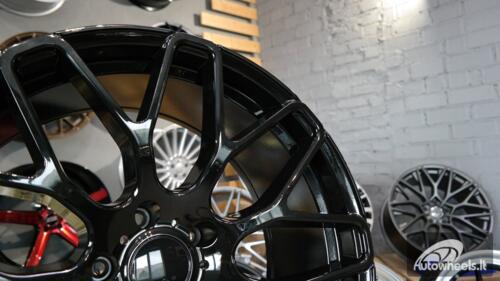 Ratlankis R20x9.5  5X112  ET  35  66.5  AT967  (IN0186)  Black (BL)  For MER  (P1)  (BRABUS Style Rear+Front)