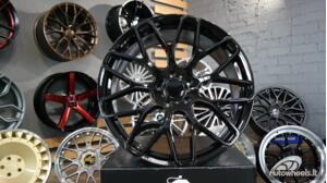Ratlankis R20x8.5  5X112  ET  35  66.5  AT967  (IN0186)  Black (BL)  For MER  (Z5)  (BRABUS Style Rear+Front)