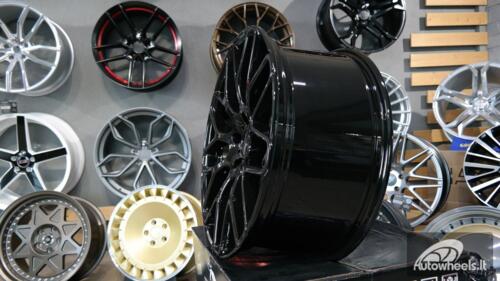 Ratlankis R20x8.5  5X112  ET  35  66.5  AT967  (IN0186)  Black (BL)  For MER  (Z5)  (BRABUS Style Rear+Front)