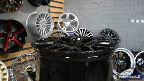 Ratlankis R20x8.5  5X112  ET  35  66.5  AT967  (IN0186)  Black (BL)  For MER  (Z5)  (BRABUS Style Rear+Front)
