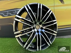 Ratlankis R20x10  5X112  ET  19  66.5  B1026  (BK841)  Black Polished (MB)  For PORCH  (K4)  (Rear+Front)