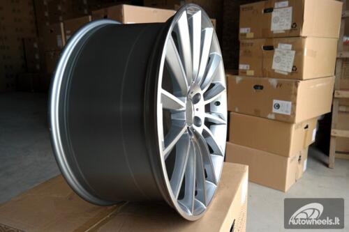 Ratlankis R18x8.5  5X112  ET  48  66.6  B1048  Grey Polished (MG)  For MER  (K7)  (Rear+Front)