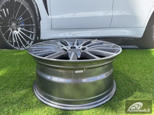 Ratlankis R19x8.5  5X112  ET  43  66.6  B1048  Grey Polished (MG)  For MER  (Z1)  (Rear+Front)