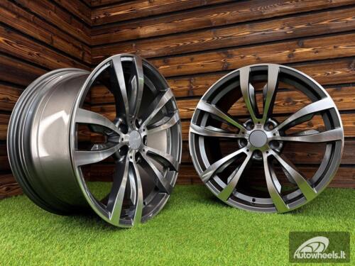 Ratlankis R20x10  5X120  ET  40  74.1  B1057  Grey Polished (MG)  For BMW  (Z3)  (Rear+Front)