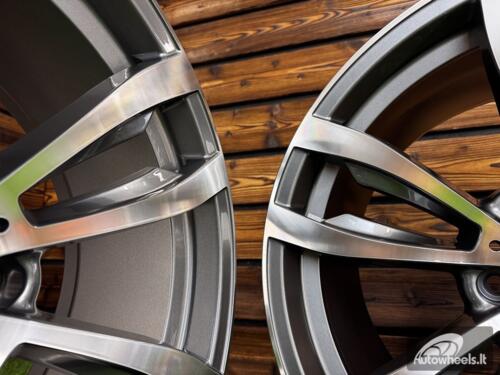 Ratlankis R20x10  5X120  ET  40  74.1  B1057  Grey Polished (MG)  For BMW  (Z3)  (Rear+Front)