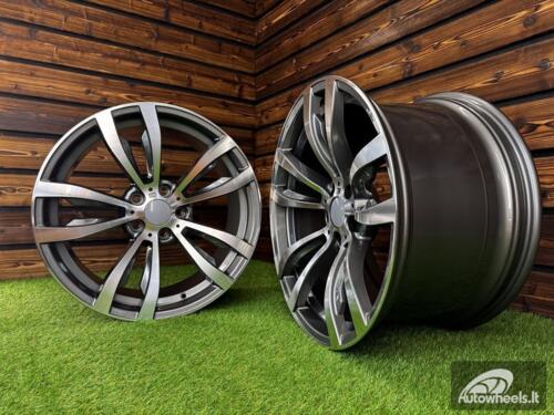 Ratlankis R20x11  5X120  ET  37  74.1  B1057  Grey Polished (MG)  For BMW  (P+Z3)  (Rear+Front)