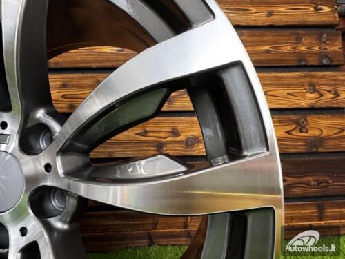 Ratlankis R20x11  5X120  ET  37  74.1  B1057  Grey Polished (MG)  For BMW  (P+Z3)  (Rear+Front)