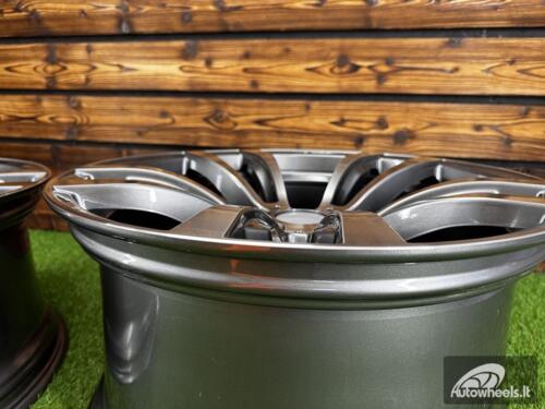 Ratlankis R20x11  5X120  ET  37  74.1  B1057  Grey Polished (MG)  For BMW  (P+Z3)  (Rear+Front)