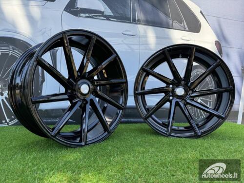 Ratlankis R20x8.5  5X120  ET  20  74.1  B1058  Black (BL)  For RACIN  (P2+P)  (LEFT SIDE (Style Vossen))