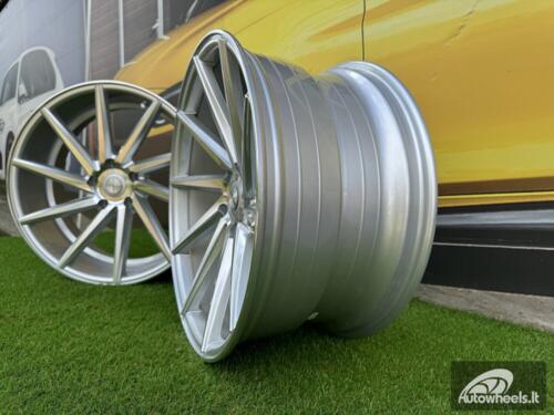 Ratlankis R19x8.5  5X120  ET  35  72.6  B1058  Machined Silver (MS)  For RACIN  (Z3+P+P1)  (LEFT SIDE (Style Vossen))