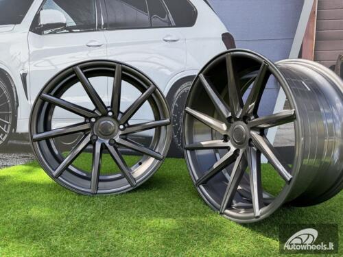 Ratlankis R18x8  5X112  ET  40  66.5  B1058  Grey (GR)  For RACIN  (Z1+Z6)  (LEFT SIDE (Style Vossen))