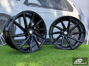 Ratlankis R19x8.5  5X108  ET  40  67.1  B1058  Black (BL)  For RACIN  (Z1+M)  (LEFT SIDE (Style Vossen))