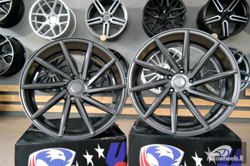 Ratlankis R20x8.5  5X112  ET  33  66.5  B1058  Grey (GR)  For RACIN  (P+P1+Z2)  (LEFT SIDE (Style Vossen))