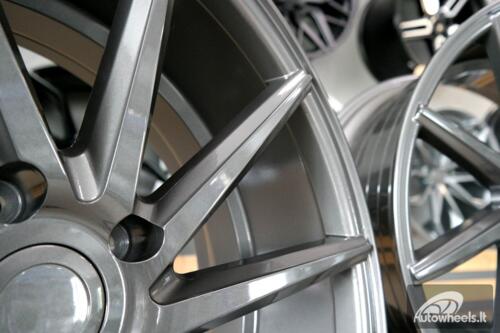 Ratlankis R20x8.5  5X112  ET  33  66.5  B1058  Grey (GR)  For RACIN  (P+P1+Z2)  (LEFT SIDE (Style Vossen))