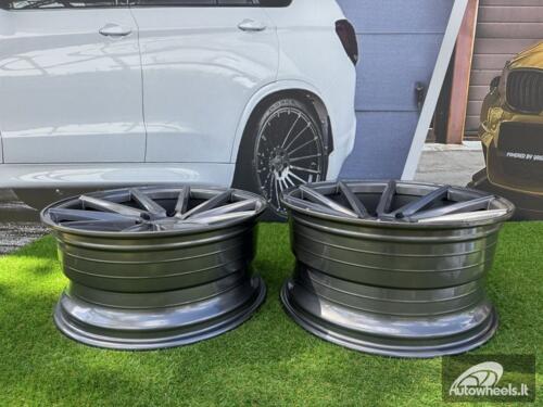Ratlankis R19x8.5  5X112  ET  35  66.5  B1058  Grey (GR)  For RACIN  (P2+Z1+M)  (LEFT SIDE (Style Vossen))