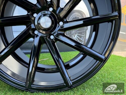 Ratlankis R18x8  5X108  ET  40  67.1  B1058  Black (BL)  For RACIN  (Z3)  (LEFT SIDE (Style Vossen))