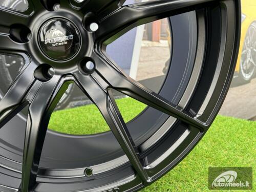 Ratlankis Forzza Ultra 8X18 5X100 ET35 73,1 Satin Black