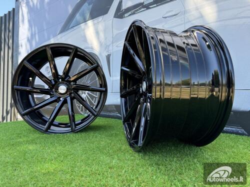 Ratlankis R19x8.5  5X112  ET  35  66.5  B1059  Black (BL)  For RACIN  (Z4)  (RIGHT SIDE (Style Vossen))