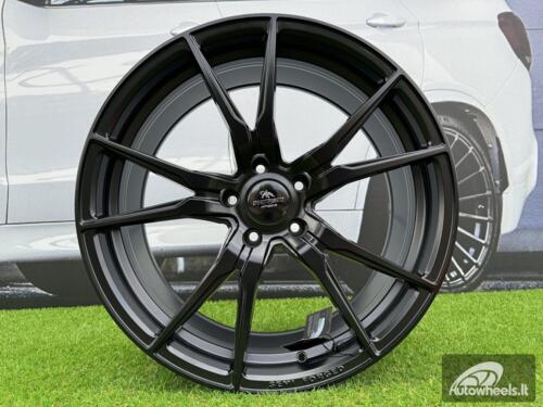 Ratlankis Forzza Ultra 9X18 5X120 ET38 72,56 Satin Black