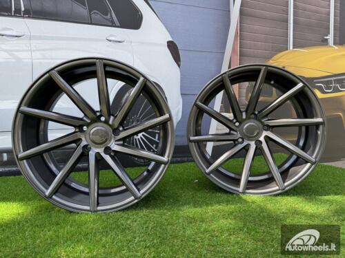 Ratlankis R19x9.5  5X112  ET  35  66.5  B1059  Grey (GR)  For RACIN  (P2)  ( Style Vossen)