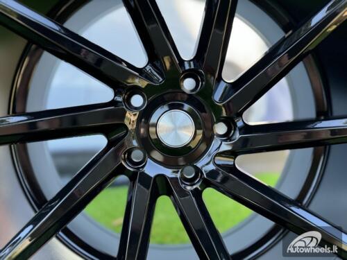 Ratlankis R18x8  5X100  ET  35  73.1  B1059  Black (BL)  For RACIN  (Z2)  (RIGHT SIDE (Style Vossen))