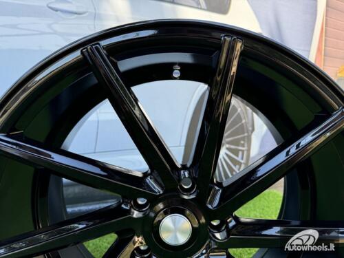 Ratlankis R18x8  5X100  ET  35  73.1  B1059  Black (BL)  For RACIN  (Z2)  (RIGHT SIDE (Style Vossen))
