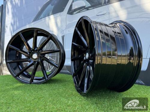 Ratlankis R18x8  5X114.3  ET  40  67.1  B1059  Black (BL)  For RACIN  (Z7+P)  (RIGHT SIDE (Style Vossen))