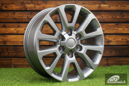 Ratlankis R18x7.5  6X139.7  ET  25  106.1  B1072  Hyper Black (HB)  For TOYOT  (Z1)  (4x4)