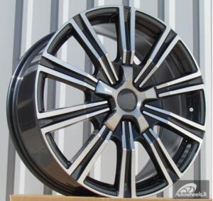 Ratlankis R21x8.5  5X150  ET  60  110.1  B1149  Black Polished (MB)  For TOYOT  (K3)  (4x4)