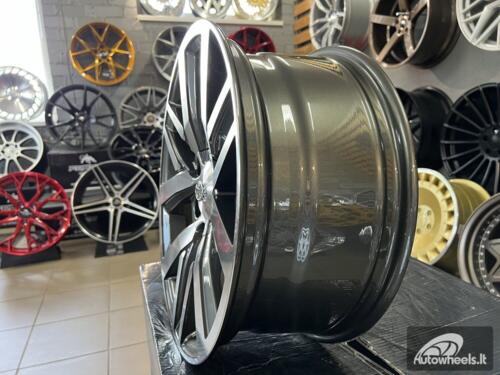 Ratlankis R18x7.5  6X139.7  ET  25  106  B1155  Grey Polished (MG)  For TOYOT  (Z2)  (4x4)