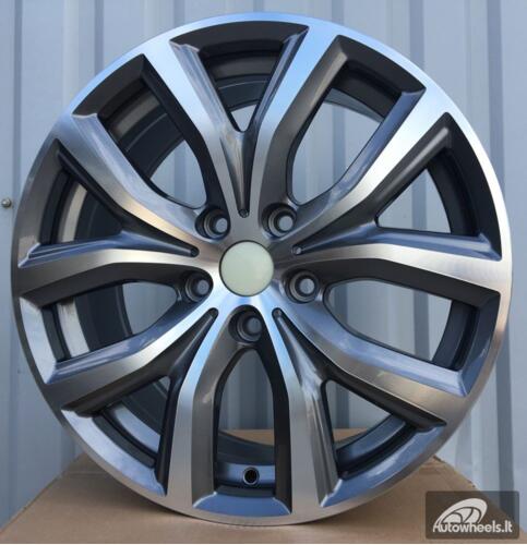 Ratlankis R18x8  5X112  ET  47  66.6  B1176  Grey Polished (MG)  For BMW  (P1)  ()