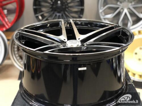 Ratlankis R20x9.5  5X112  ET  36  66.6  B1239  Black Polished (MB)  For MER  (Z2)  (REAR+FRONT )