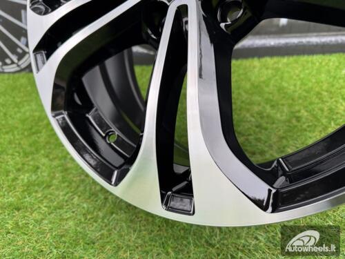 Ratlankis R17x7  5X114.3  ET  40  67.1  B1249  Black Polished (MB)  For KIA  (Z1+Z4)