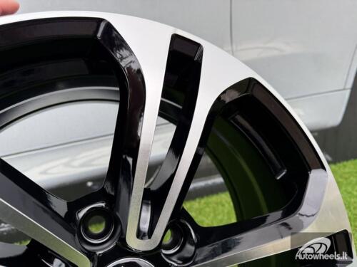 Ratlankis R17x7  5X114.3  ET  40  67.1  B1249  Black Polished (MB)  For KIA  (Z4)