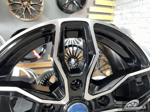 Ratlankis R18x8  5X160  ET  48  65.1  B1251  Black Polished (MB)  For FORD  (Z4+Z6)  (4x4 (max 1100kg))