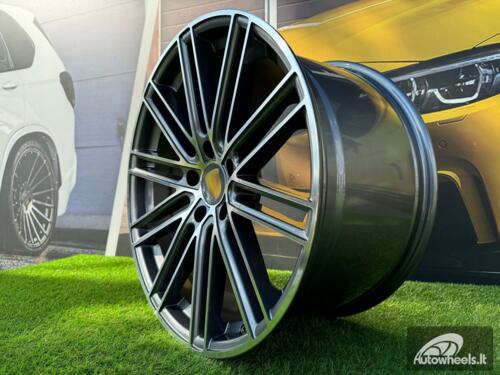 Ratlankis R20x9.5  5X130  ET  55  71.6  B1274  Grey Polished (MG)  For PORCH  (K3+P+Z2)  (Rear+Front)